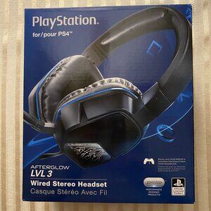 PLAYSTATION 4 AFTERGLOW LVL 3 WIRED HEADSET